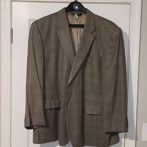 Jos. A Bank Sportcoat - 50R - Tan Plaid